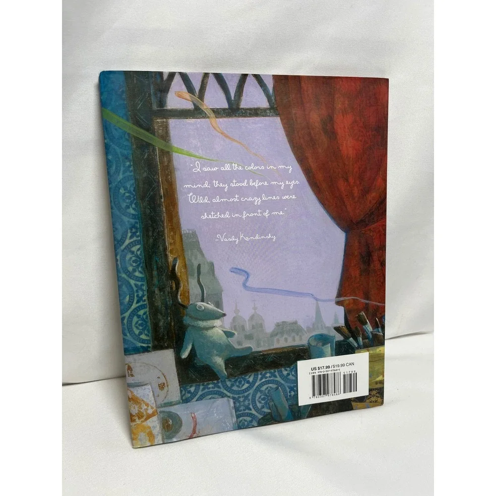 The Noisy Paint Box Barb Rosenstock Mary Grandpre Caldecott Honor Book Hardcover